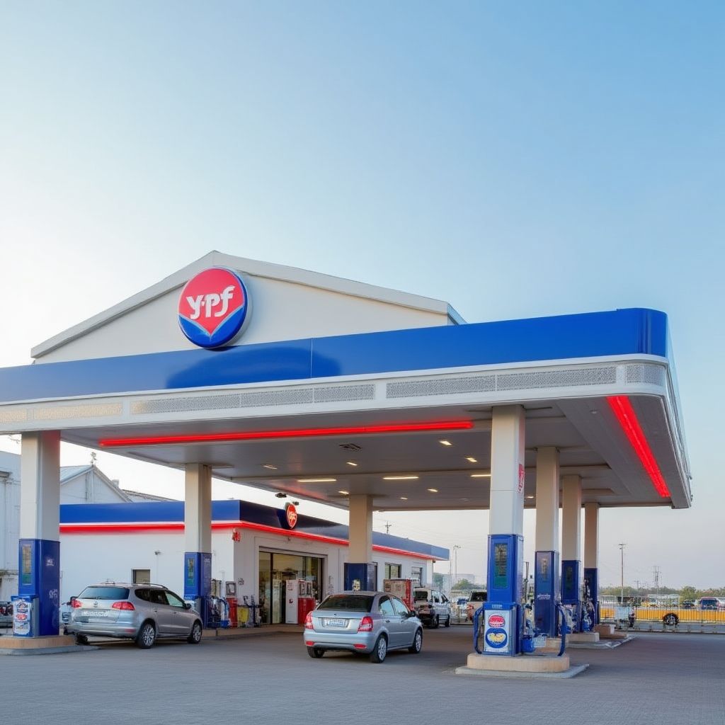 Surtidores de combustible YPF